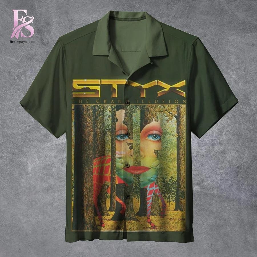 Styx The Grand Illusion Hawaiian Shirt