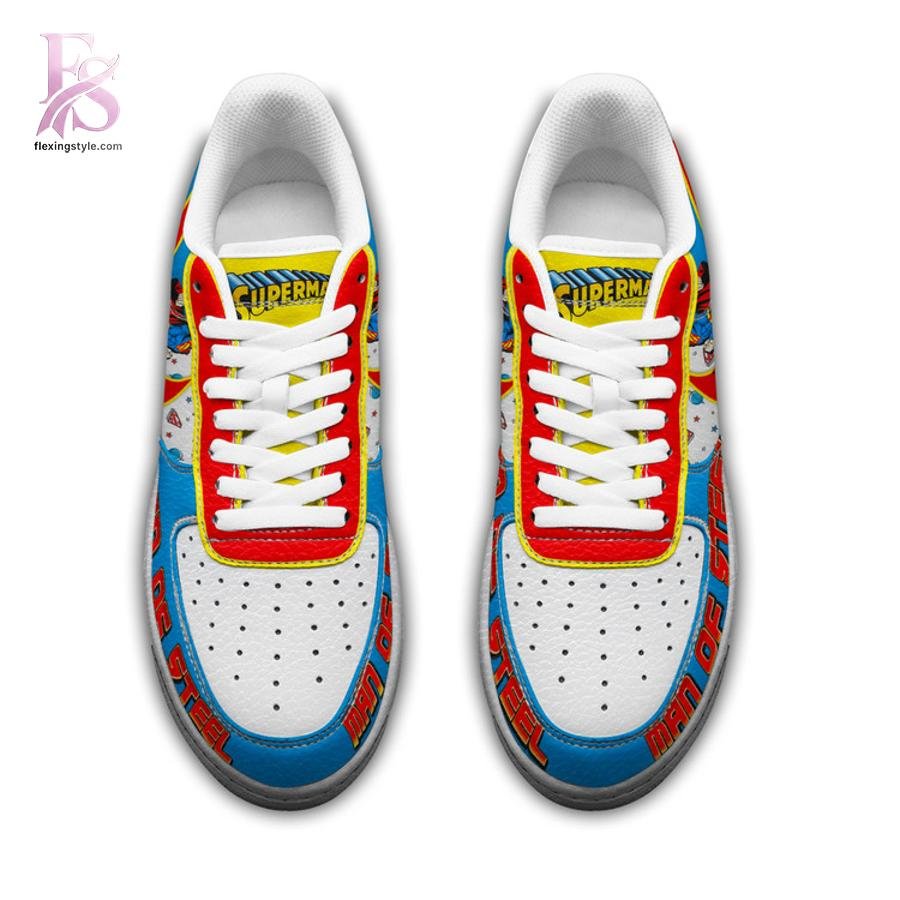 Superman Man of Steel Air Force Shoes