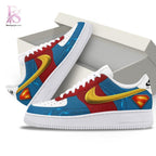Superman logo Air Force Shoes