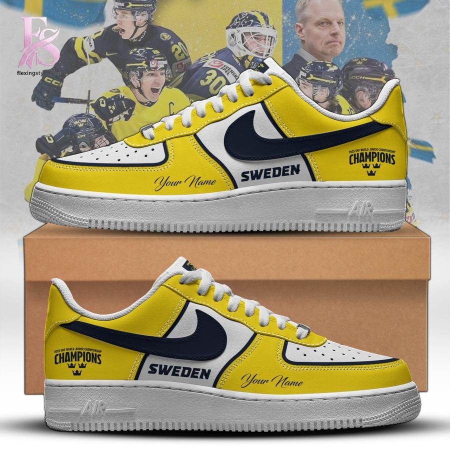 Sweden Hockey IIHF World Juniors Championship Air Force Shoes