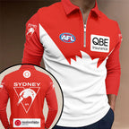 Sydney Swans FC Zip Polo Shirt – TANTN24935
