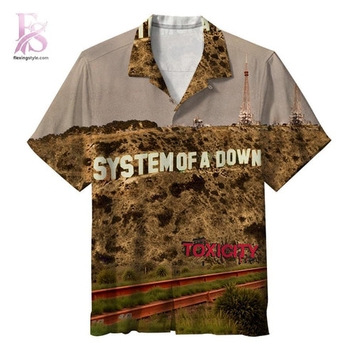 System of a Down Toxicity Album Hawaiian Shirt