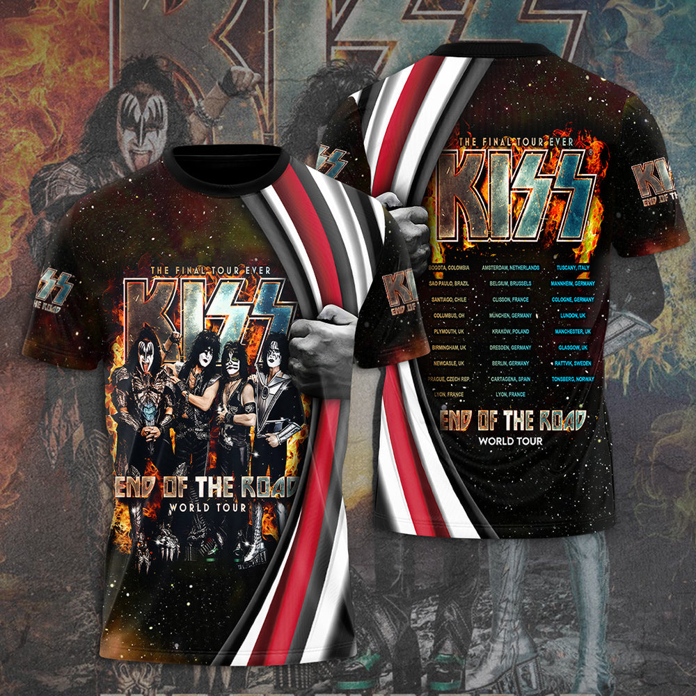 Kiss Band 3D Apparel – HUANNM 144