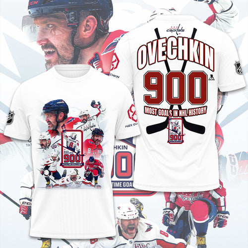 Alex Ovechkin x Washington Capitals 3D Apparel – GNE4623
