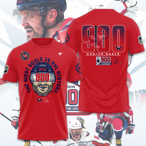 Alex Ovechkin x Washington Capitals 3D Apparel – GNE4625