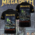 Megadeth 3D Apparel – TMTHU1169