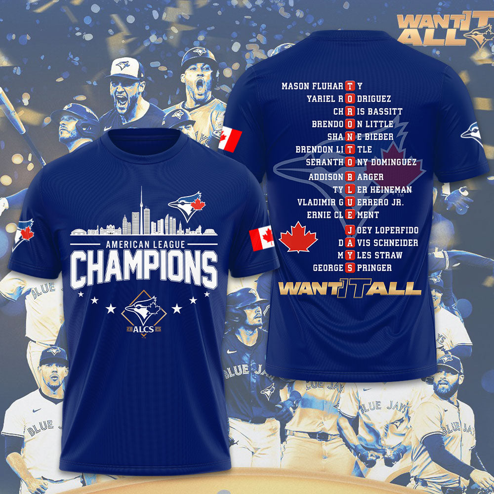 Toronto Blue Jays 3D Apparel – TMTHU1815