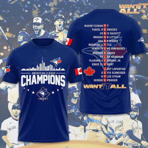 Toronto Blue Jays 3D Apparel – TMTHU1815