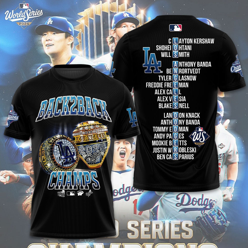 Los Angeles Dodgers 3D Apparel – TMTHU1863