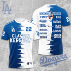 Los Angeles Dodgers x Clayton Kershaw 3D Apparel – TMTHU1899