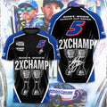 Kyle Larson Nascar Cup Series Champions 3D Apparel – TMTHU1966