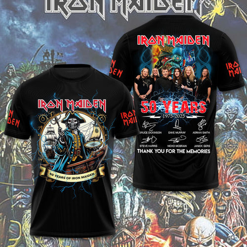 Iron Maiden 3D Apparel – TMTHU 390