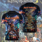 Iron Maiden 3D Apparel – TMTHU4294