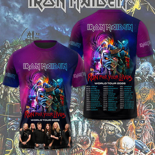Iron Maiden 3D Apparel – TMTHU4452