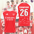 Arsenal FC Premier League Champions 25/26 3D Apparel – TMTHU6330