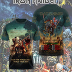 Iron Maiden 2026 World Tour 3D Apparel – TMTHU6605