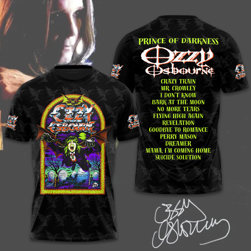 Ozzy Osbourne 3D Apparel – TMTHU667