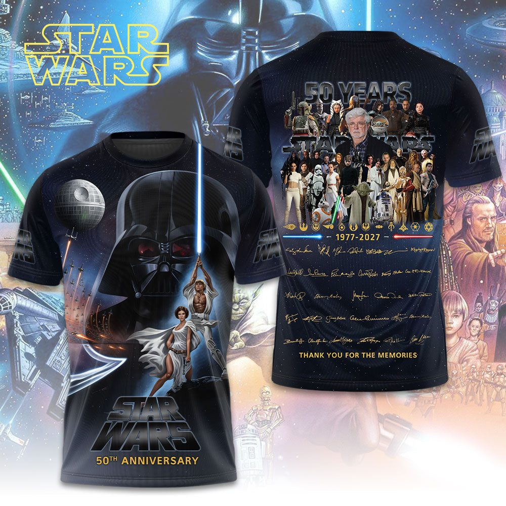 Star Wars 50th Anniversary 3D Apparel – TMTHU7320