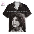 T. Rex A Beard of Stars Hawaiian Shirt