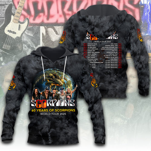 Scorpions Band 3D Apparel – TANTN 12033