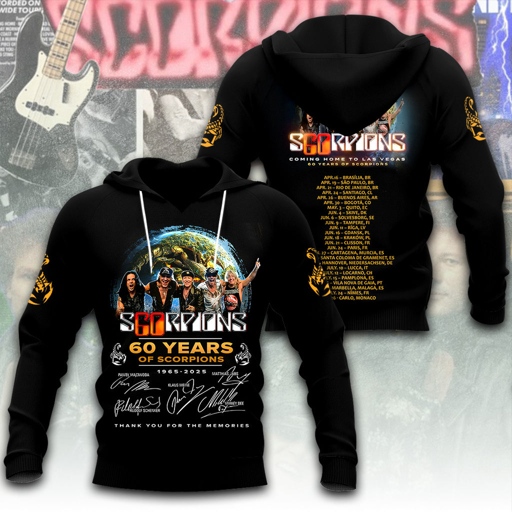 Scorpions Band 3D Apparel – TANTN 12216
