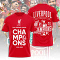 Liverpool FC 2024/25 Premier League Champions 3D Apparel – TANTN 12235