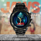 Jaws 50th Anniversary Black Stainless Steel Watch – TANTN 12259
