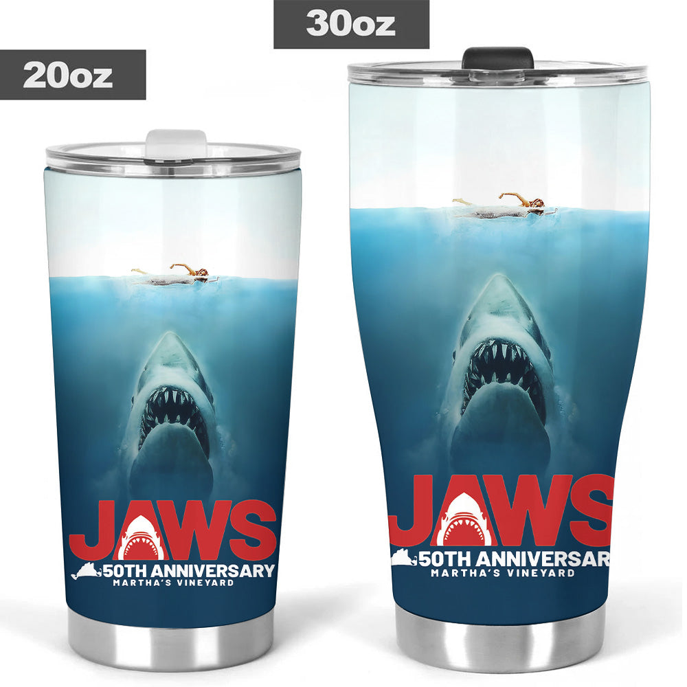 Personalized Jaws Tumbler Cup – TANTN 12359