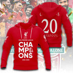 Liverpool FC 2024/25 Premier League Champions 3D Apparel – TANTN 12503