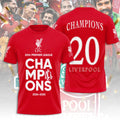 Liverpool FC 2024/25 Premier League Champions 3D Apparel – TANTN 12503