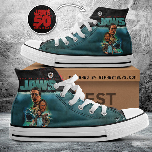 Jaws High Top Canvas Shoes – TANTN 12588