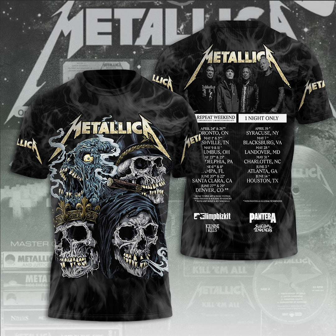Metallica 3D Apparel – TANTN 13578
