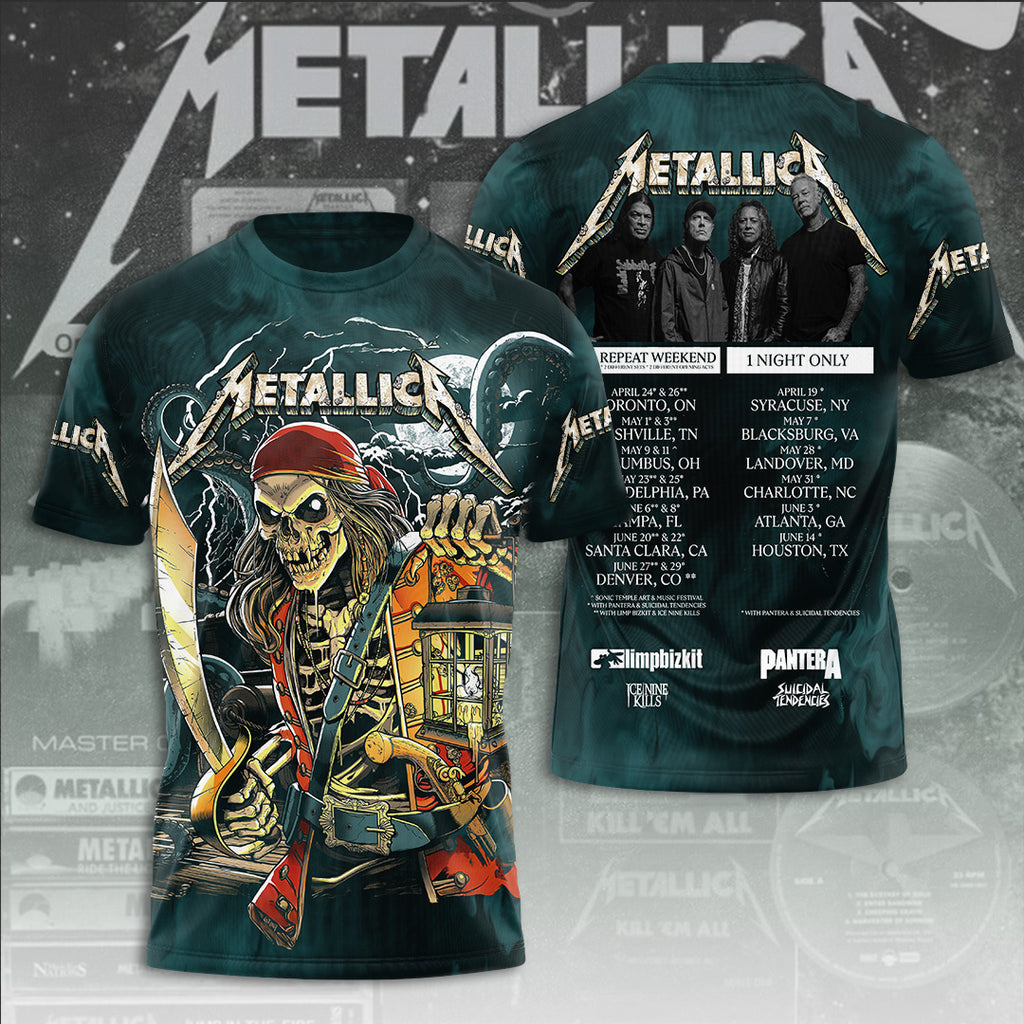 Metallica 3D Apparel – TANTN 13582