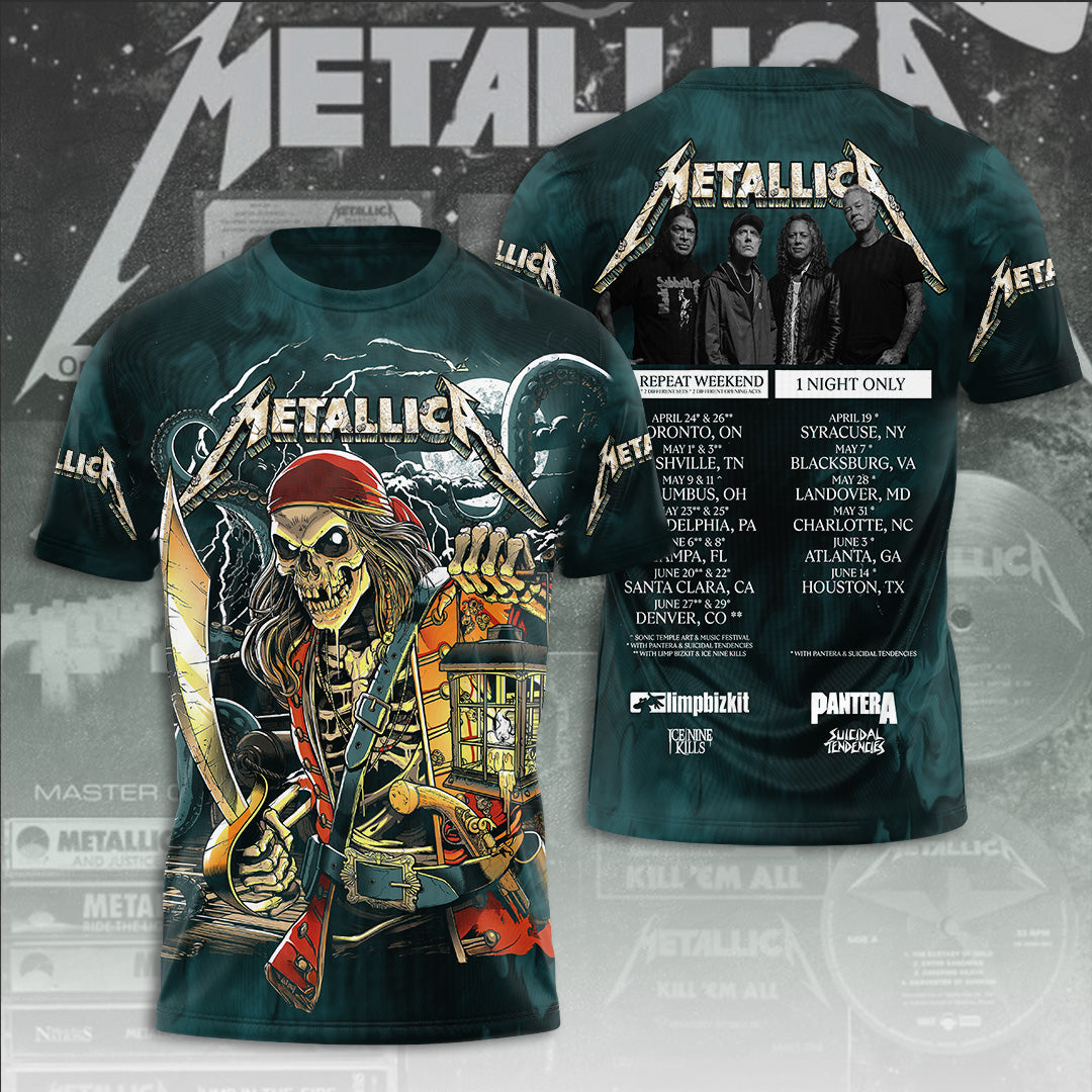 Metallica 3D Apparel – TANTN 13582