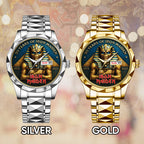 Iron Maiden Alloy Luxury Quartz Watch – TANTN 13768