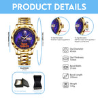 Iron Maiden Alloy Luxury Quartz Watch – TANTN 13770