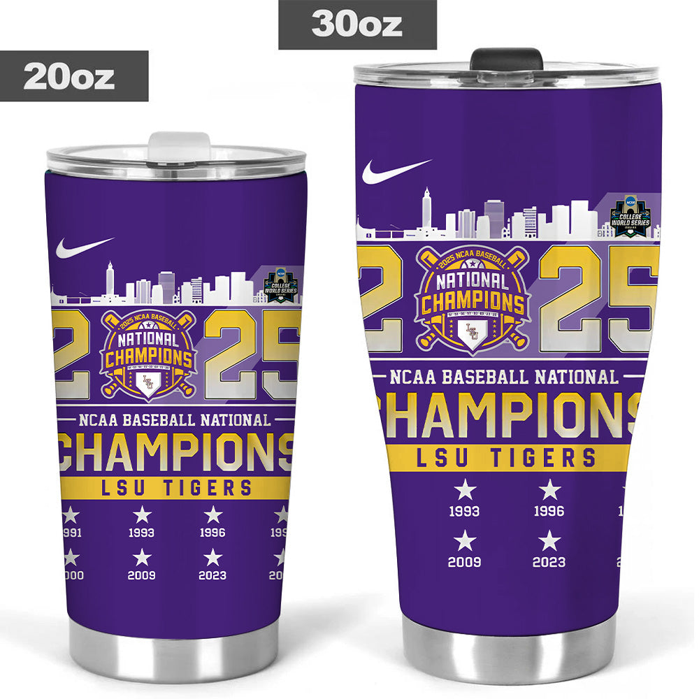 LSU Tigers Baseball Tumbler Cup – TANTN 13869