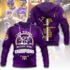 LSU Tigers Baseball 2025 National Champions 3D Apparel – TANTN 13928