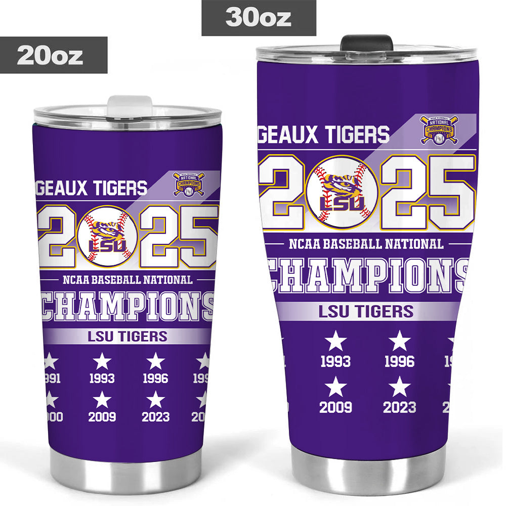 LSU Tigers Baseball Tumbler Cup – TANTN 13931