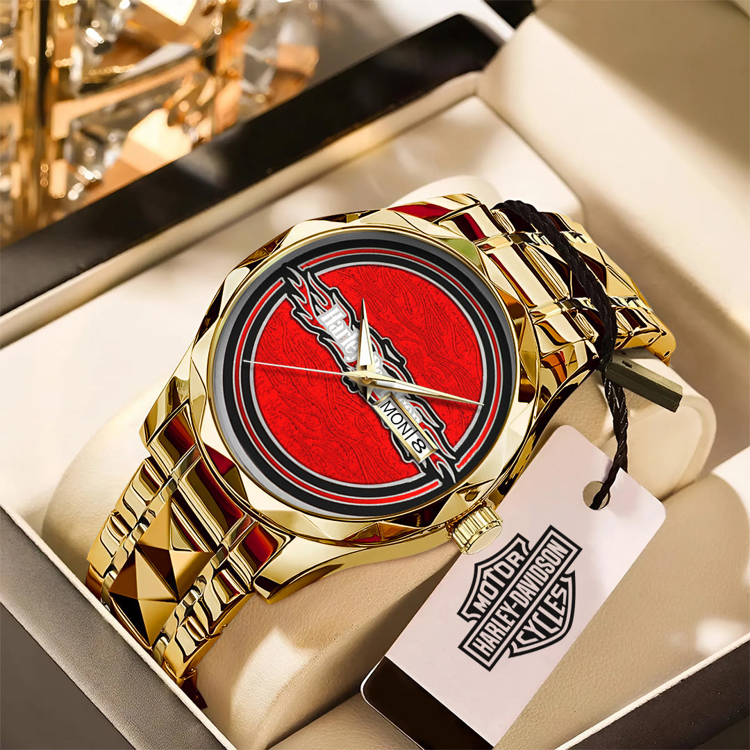 Harley Davidson Alloy Luxury Quartz Watch – TANTN 13935