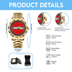 Harley Davidson Alloy Luxury Quartz Watch – TANTN 13935