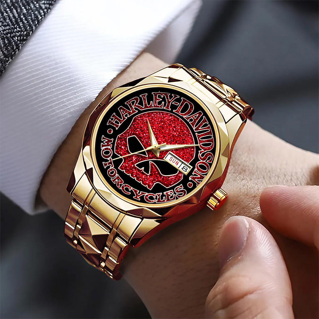 Harley Davidson Alloy Luxury Quartz Watch – TANTN 13939