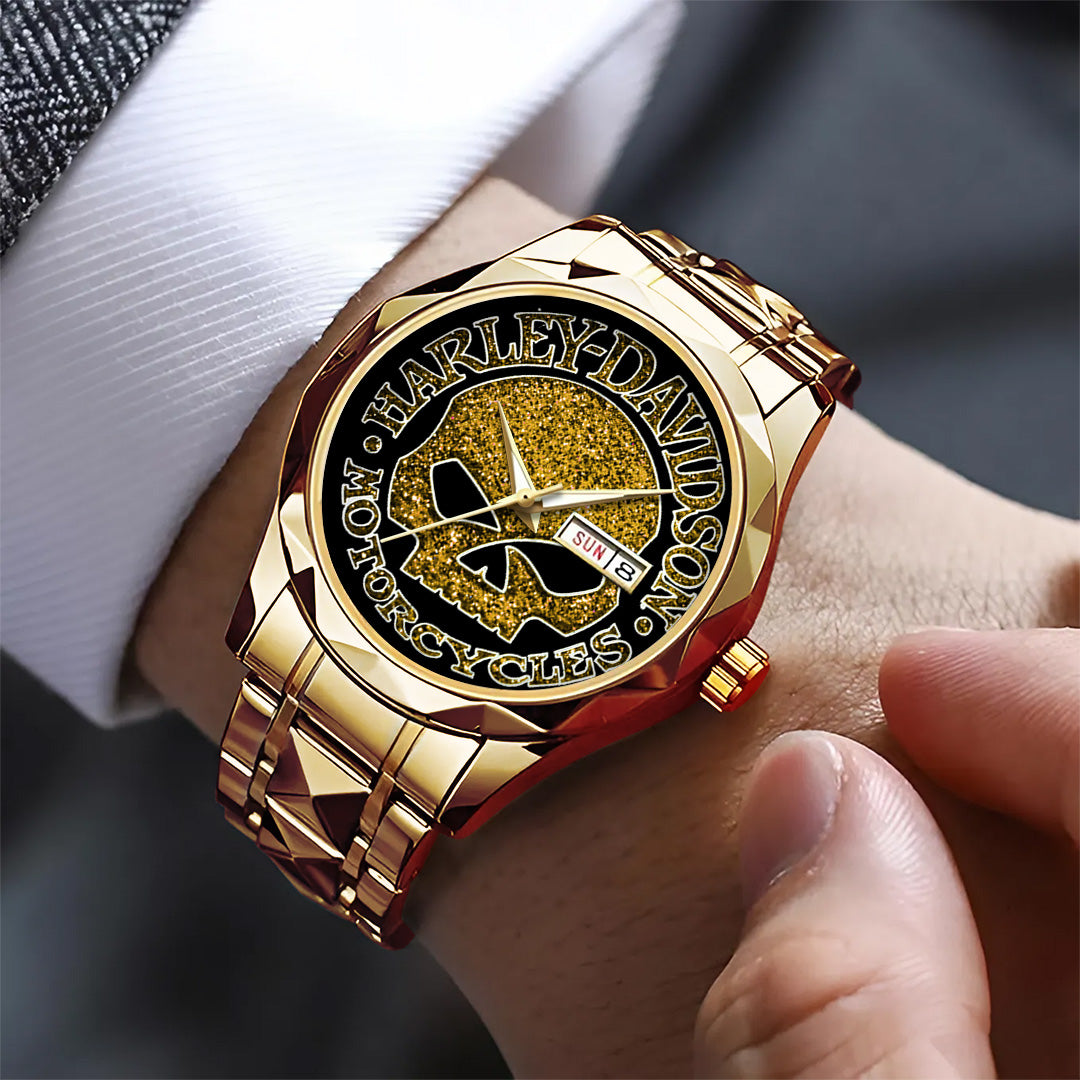 Harley Davidson Alloy Luxury Quartz Watch – TANTN 14005