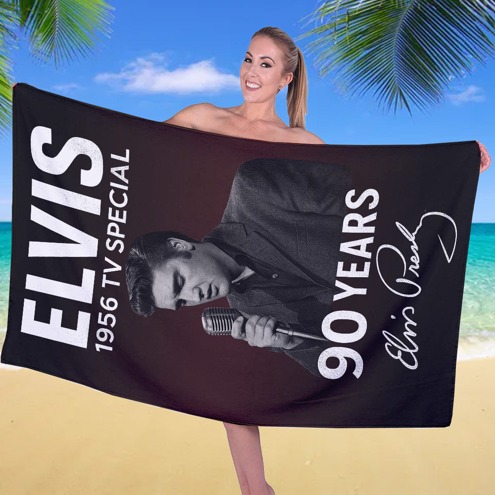 Elvis Presley Rectangle Beach Towel – TANTN 14059