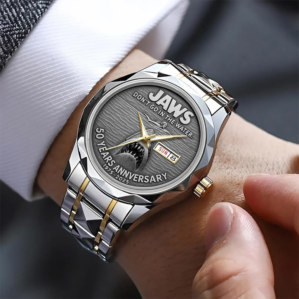 Jaws Alloy Luxury Quartz Watch – TANTN 14103