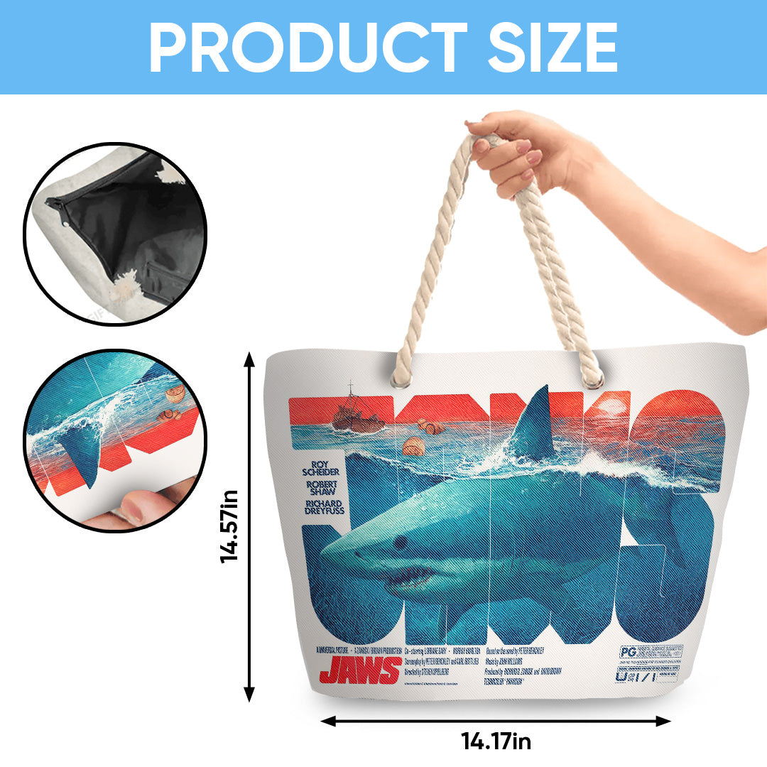 Jaws Hemp Rope Tote Bag – TANTN 14180