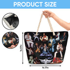 Elvis Presley Hemp Rope Tote Bag – TANTN 14244