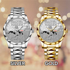 Iron Maiden Alloy Luxury Quartz Watch – TANTN 14335