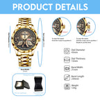 In God We Trust Alloy Luxury Quartz Watch – TANTN 14537