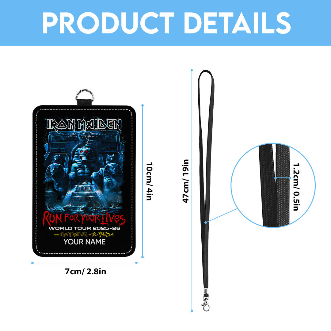 Personalized Iron Maiden ID Badge Holder – TANTN 14599